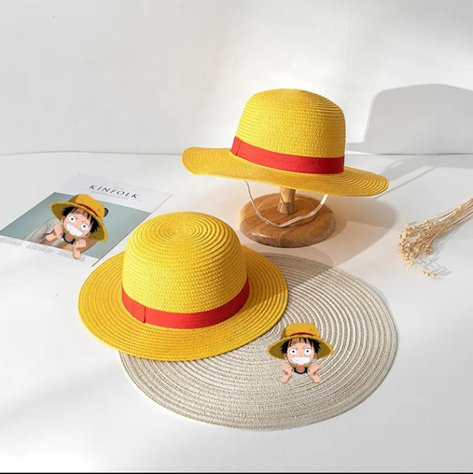 one piece straw hat