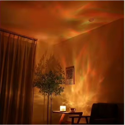 Ocean Wave Sensory Ceiling Projector - Color Changing  Lamp for Bedroom